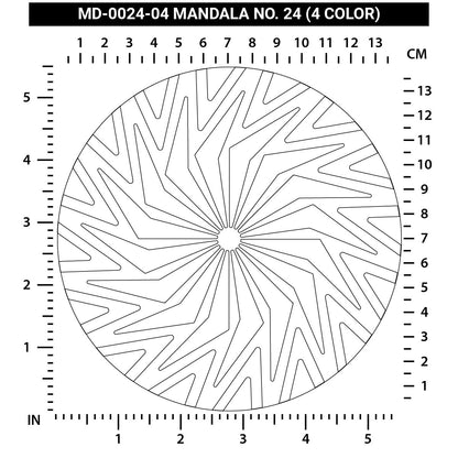 Mandala No. 24 (4 Color)