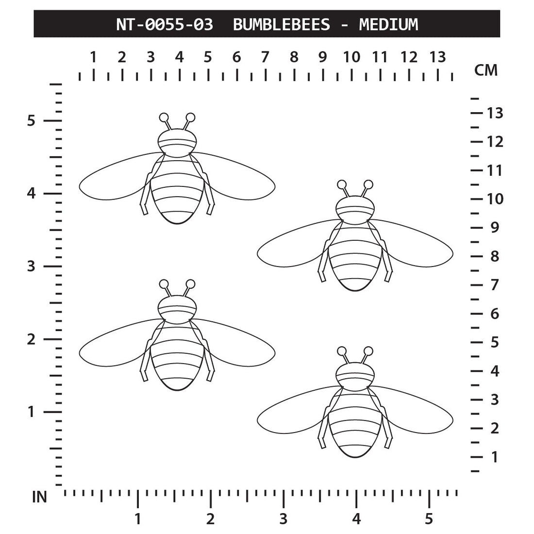 Bumblebees - Medium – Fusing Factory