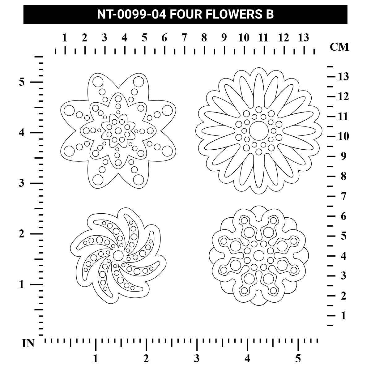 Four Flowers B