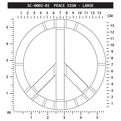 Peace Symbol - Large