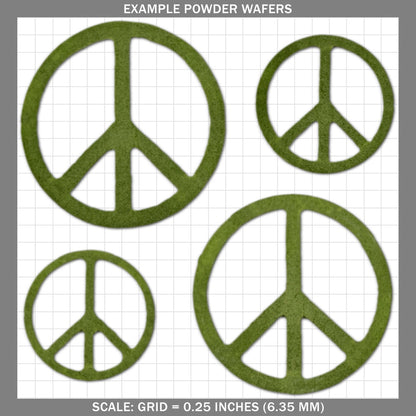 Peace Symbol - Mixed Sizes