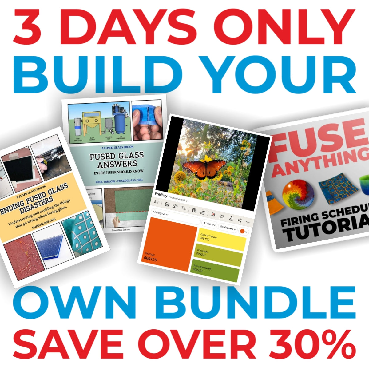 Three days only — build your own bundle and save over 30%