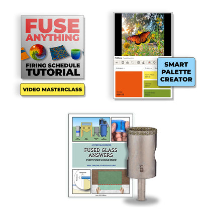 Knowledge Bundle - Fuse Anything Video, Smart Palette Creator, Fused Glass Answers