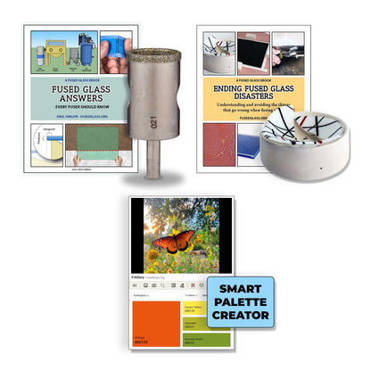 Knowledge Bundle: Fused Glass Answers, Ending Fused Glass Disasters, Smart Palette Creator