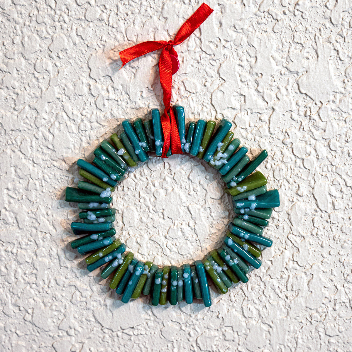 Easy Fused Glass Ornaments