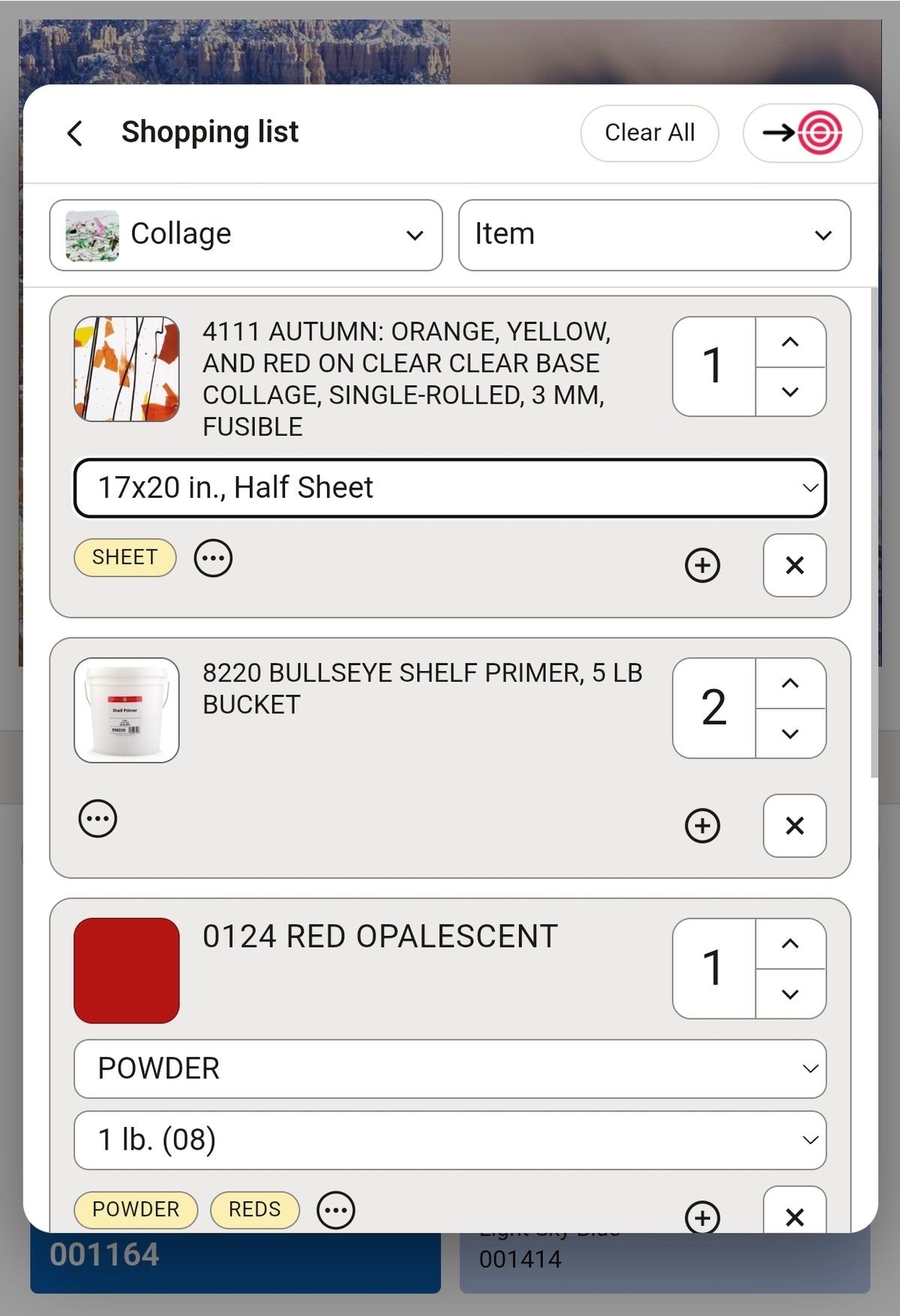 Glass Fuser's Smart Palette Creator