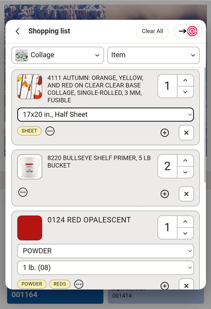 Glass Fuser's Smart Palette Creator