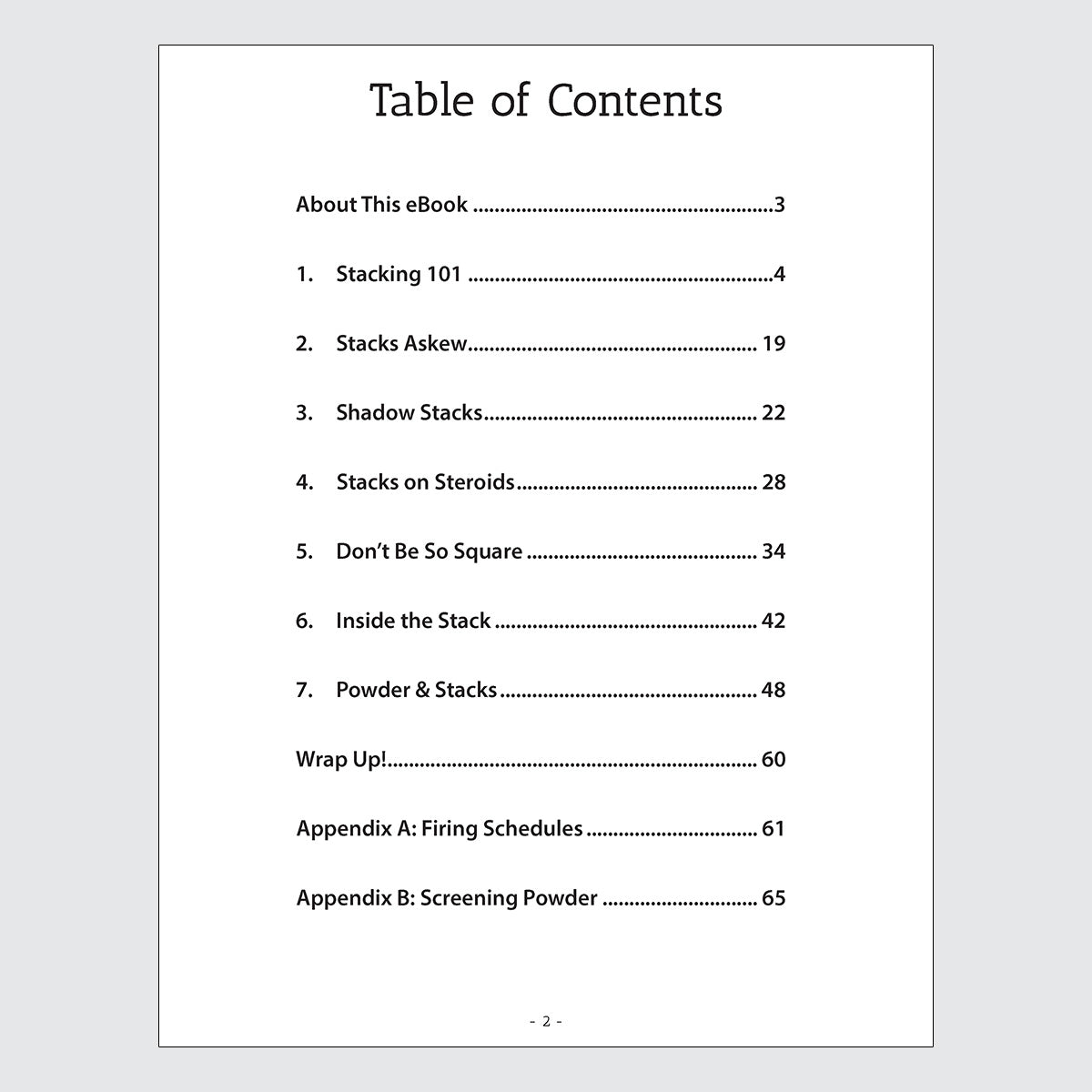 Fused Glass Stack Construction – Fusing Factory