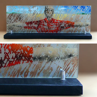 Easy to Make Gallery Stands for Fused Glass Artists