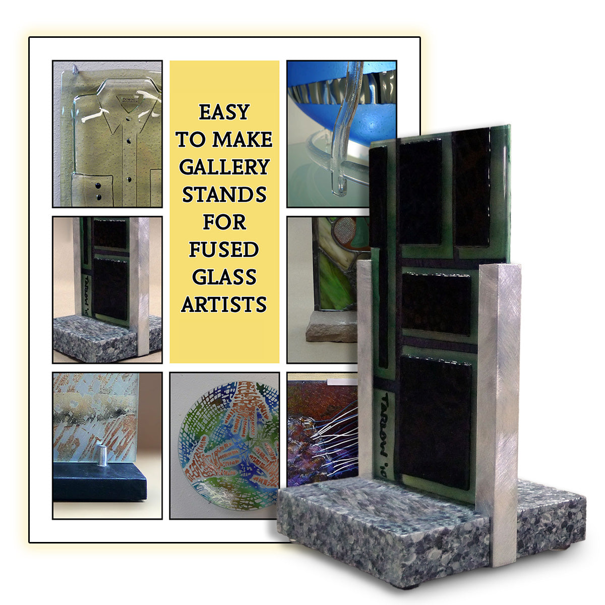Easy to Make Gallery Stands for Fused Glass Artists