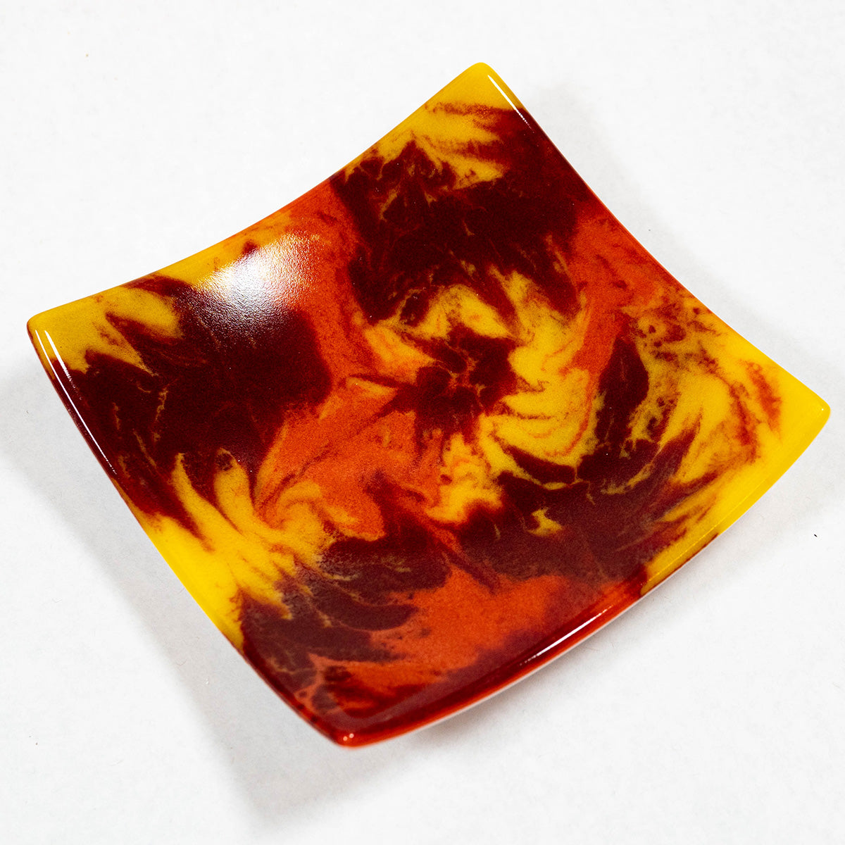 Fused Glass Tie-Dye